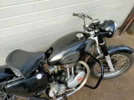Matchless motorfiets 1957 (3)
